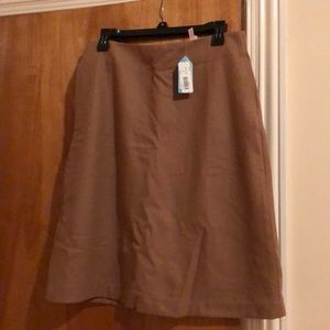 NEW women a line wool skirt